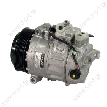DCP17038, DENSO  ΚΟΜΠΡΕΣΕΡ Α/C MERCEDES   MERCEDES BENZ  N-DENSO,6SEU16C MERCEDES W211, E200 4/06-3/09 E CLASS KOMPRESSOR 7PK, 120MM    0012305511  8070   447180-9710  7SEU17C; 120 mm; PV7; 12V; V / V45 °; ND8; 120-150cc; Mercedes W; DCP17038  - 