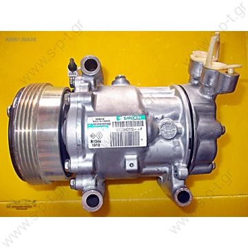 ΣΥΜΠΙΕΣΤΗΣ NISSAN KUBISTAR   NISSAN / RENAULT MODEL - KUBISTAR; CLIO II (1.4,1.6) CLIO (1.4,1.6) MEGANE SCENIC (1.4) Compressor - SANDEN MODEL - 6V12 DIAMETER WHEELS - 125MM NUMBER PK - 6 COMPRESSOR NEW No Original  2763000QAE 0.27630-00QAA   - 