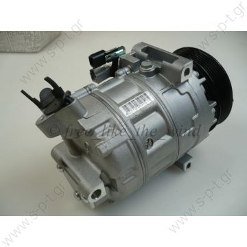 98800 (97800) MODEL RENAULT - Laguna III 2.0 16V 10.07 Compressor - Zexel KC-88 NUMBER PK - 6 MW. - 119mm COMPRESSOR NEW No Original	8200909753/8200720780 Power supply	12 V Manufacturer	Zexell Pulley diameter [mm]	119 Number CP	6 - 