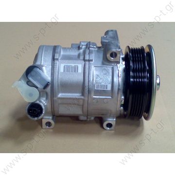 40440170 ΣΥΜΠΙΕΣΤΗΣ  A-C (Κομπρέσορας)     COMPRESOR-ALFA-ROMEO-MITO-1-4-TURBO-OE-71724083-51794515-   447190-9700 Compressor A / C Denso 5SL12C; 110 mm; PV5; 12V; V45 °; Fiat Punto; Bravo; Grande Punto; Linea; Alfa Romeo Mito; Lancia; DCP09020 