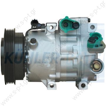 NRF 32467, ΣΥΜΠΙΕΣΤΗΣ HYUNDAI i30, ELANTRA HD    Compressor, a	977012H240  VISTEON Compressor ID	VS16     HYUNDAI i30 2007-. NRF 32467 can be used in car models  HYUNDAI i30	2007-... i30 CW	2008-... KIA CEE'D Estate	2007-... CEE'D Hatchback	2006-... 