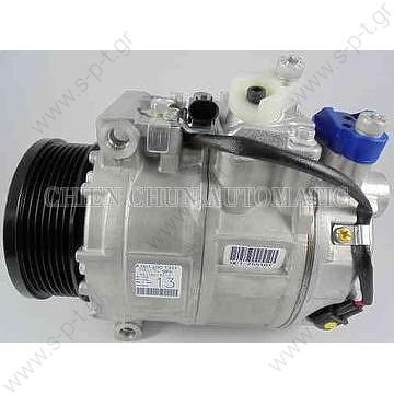 DCP17102  DENSO (DCP17090) ΚΟΜΠΡΕΣΕΡ Α/C MERCEDES   W203/C320 CDI, E400 CDI  CLS 350 CDI 09-  CLS 350 CDI 09-    MERCEDES MODEL-W211 (400 CDI )  DENSO 7SEU17C PV7-100 mm  MERCEDES : A00112301311, AA00112301311, 0012301311, A0012301311    - 