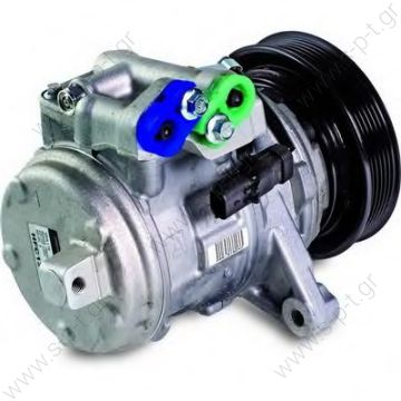 78379 (77379) COMPRESSOR NEW MAKE - MODEL JEEP - CHEROKEE 4.0 GD 99 - Compressor - ZDENSO 10PA17E MW. - 130mm NUMBER PK - 6 - 