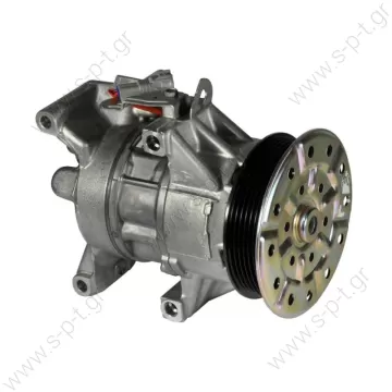 DCP50300, DENSO  ΚΟΜΠΡΕΣΕΡ A/C ΤΟΥΟΤΑ    TOYOTA : 8831002390   TOYOTA AURIS  2007  Yaris II (06) Yaris III (11)   Corolla E15 (07)  4471501130    4471501140 Compressor type:	5SER09C Clutch diameter (mm):	110 Grooves number:	6 Groove type:	Poly V - 