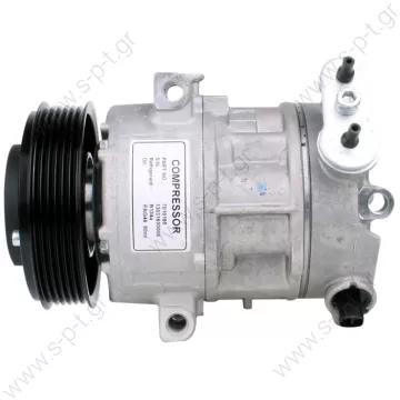 40440128   DCP20022  DENSO   ΣΥΜΠΙΕΣΤΗΣ    FIAT PUNTO / GRANDE PUNTO	2005-. OE: 55702161 - 55703721 - 55703917 - 6854093 - 6854104 - 93190815 TECHNICAL DATA 	5SL12 Clutch diameter (mm):	115 Grooves number:	6 Groove  	 Voltage (V):	12 R134a Denso  - 