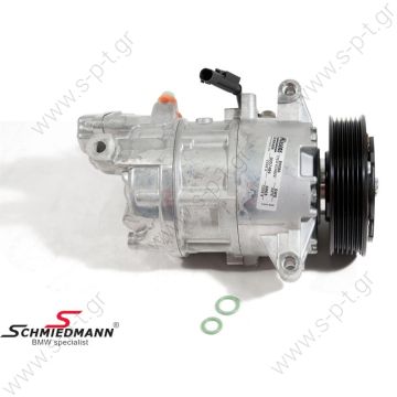 TSP0155959 ΣΥΜΠΙΕΣΤΗΣ BMW CALSONIC   Compressor A / C Calsonic C9E613C; 100 mm; PV6; 12V; H;    Compressor, air conditioning BMW E90 '06 64509145351 - 64526915380 - 64529145351 - 64529156821 - 64529182793  E90 / E91 Serie 3 316i - 318i - 320i - 