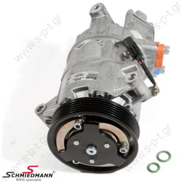 64529182793   ΣΥΜΠΙΕΣΤΗΣ BMW E87(1) E90(3) CALSONIC CSE613C  E90 / E91 Serie 3 316i - 318i - 320i OE: 64509145351 - 64526915380 - 64529145351 - 64529156821 -    E81 / E87 Serie 1 116i - 118i - 120i09 04->09 12 E90 / E91 Serie 3 316i - 318i - 320i09 05- - 