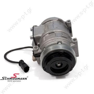 98922 COMPRESSOR NEW  BMW OE No.	64528385918 / 64528387983, 64526904016 / 64526911348 / 64528367983  /  	DENSO Application	BMW E36 (750i) Compressor	DENSO 10PA17C Voltage	12 V Pulley wheel diameter [mm] (measured on grooves)	115 Number of grooves	6 - 