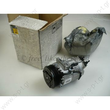 98800 (97800) MODEL RENAULT - Laguna III 2.0 16V 10.07 Compressor - Zexel KC-88 NUMBER PK - 6 MW. - 119mm COMPRESSOR NEW No Original	8200909753/8200720780 Power supply	12 V Manufacturer	Zexell Pulley diameter [mm]	119 Number CP	6 - 