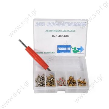 MT9510 KIT  ΒΑΛΒΙΔΑΚΙΑ   A/C valves; MT9510 VALVE CORES SET - 
