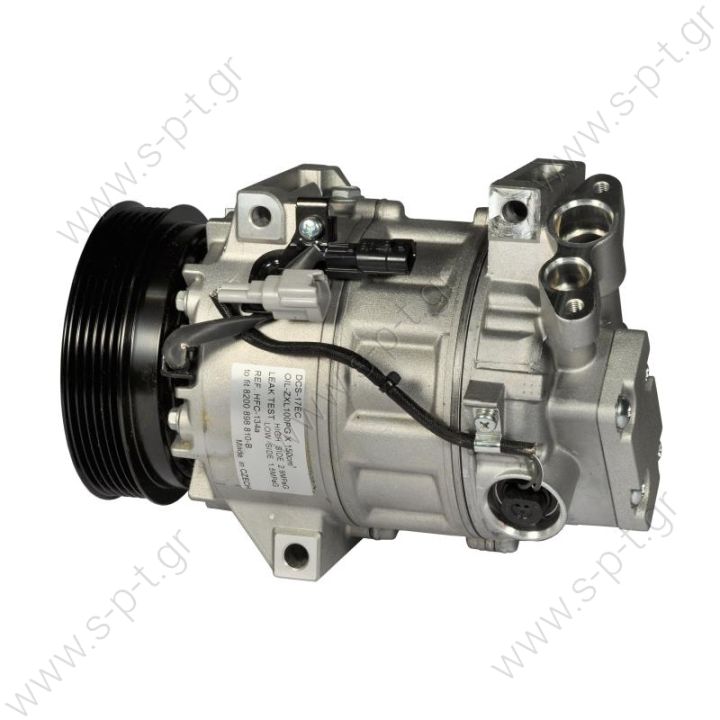 ΣΥΜΠΙΕΣΤΗΣ   COMPRESOR   VALEO: 813147   DCS17   RENAULT LAGUNA III 1.5 DCI - OE: 8200720417 / 8200898810    RENAULT : 7711497037, 8200720417, 8200898810 RENAULT LAGUNA Depuis 10.2007