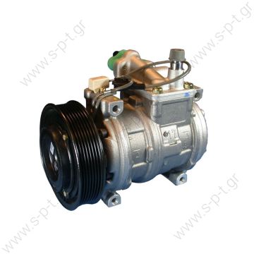 447100-3130  DENSO  ΚΟΜΠΡΕΣΕΡ A/C  JEEP GRAND CHEROKEE    COMPRESOR JEEP GRAND CHEROKEE 5.2 5.9 LAREDO - OE: 56006551 / 56006551H -JEEP : 56006551, 56006551H 447100-3130 Compressor A / C Denso 10PA17J; 136.5 mm; PV7; 12V; H; Jeep Grand Cherokee