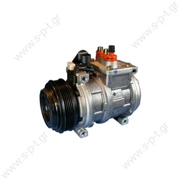 BMW : 64528390336 Description: DIAM N GOR	TENSION	CULASSE 115_PV5	12	10PA17C Corresponding OEM codes: 64528390336   BMW M3 3.0 De 94 à 95    447170-3790	Compressor A / C Denso 10PA17C; 114.8 mm; PV5; 12V; IN;