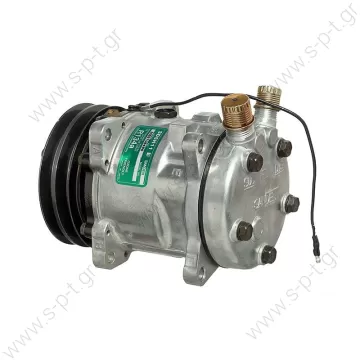 5073 SANDEN   ΚΟΜΠΡΕΣΕΡ A/C    SD5H09 5800049   SD508 24V   SANDEN   ΣΥΜΠΙΕΣΤΗΣ A/C     UNIVERSAL  SD5H09 / 5073     Pulley wheel diameter [mm]	125 Number of grooves	2 Connectors	7/8" x 3/4" Connectors orientation	Vertical Cover designation	FL - 