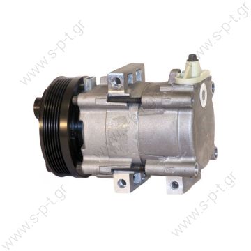 58145 (57145) COMPRESSOR NEW MAKE - FORD / JAGUAR MODEL -  1S7H19D629EA / 1018497 / 1035431 / 6997607 / 7058036 / 94BW19D629AC / 94BW19D629AD / 94BW19D629AE / 96BW19D629BA / F3DH19D649CA 