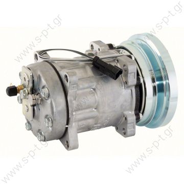 40405269 COMPRESSOR,SANDEN,4608-7H15 12V 140MM 1-A, R134A REAR GM PAD STEEL ARMATURE,D/C CAT       Compressors > Earthmoving & farm machines > Caterpillar 3641450 - 3641530 - 3E1908 - 4608 - 8065 - 8T8816  Serie 400 - Serie 900 - Serie D - 