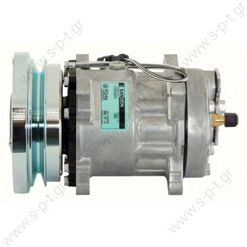 40405269 COMPRESSOR,SANDEN,4608-7H15 12V 140MM 1-A, R134A REAR GM PAD STEEL ARMATURE,D/C CAT       Compressors > Earthmoving & farm machines > Caterpillar 3641450 - 3641530 - 3E1908 - 4608 - 8065 - 8T8816  Serie 400 - Serie 900 - Serie D - 