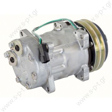 SANDEN 8045 Off Road Volvo OEM# 11104419  Volvo BM / Construction Equipmen 24V  L 110 E, L 120 E L 150 E	01.99-    L 180 E, L 220 E	01.99-	COMPRESSOR, NEW,SANDEN SD7 2A 24V, VOLVO CONSTRUCTION NISU     - 