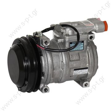 AT163728 ΣΥΜΠΙΕΣΤΗΣ       ΚΟΜΠΙΝΑΣ - ΤΡΑΚΤΕΡ JOHN DEERE 10PA17C  DENSO 10PA17C Compressor 1GR 24V 146mm   JOHN DEERE TP : AT163728 Compressor Denso complete Description: DIAM N GOR	TENSION	TYPE 140_PV8	24	10PA17C Corresponding OEM codes: AT163728 - DCP99522.jpg