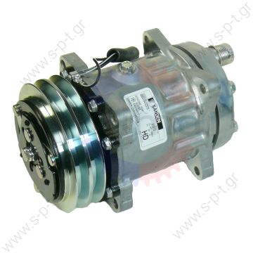 SANDEN U4272 ΣΥΜΠΙΕΣΤΗΣ SANDEN SD7H15 132A2 24V H-OR 4272  ΚΟΜΠΡΕΣΣΕΡ   KOMPRESOR SD7H15 MODEL  GENUINE SANDEN SD7H15 MODEL 4272 (7-CYLINDER) COMPRESSOR (155CC). - 