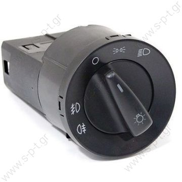 1U0941531A; 3B0941531A  ΔΙΑΚΟΠΤΗΣ  ΦΩΤΩΝ  (XS 1U0941531A) SKODA OCTAVIA I 96-00 HEADLIGHT FOG LIGHT SWITCH AUTO 1U0941531A NEW VW GOLF IV MK4 BORA JETTA NEW BEETLE LUPO OCTAVIA HEADLIGHT FOG LIGHT SWITCH - 