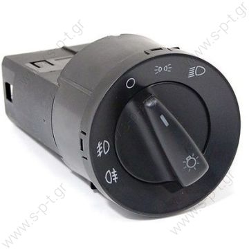 1U0941531A; 3B0941531A  ΔΙΑΚΟΠΤΗΣ  ΦΩΤΩΝ  (XS 1U0941531A) SKODA OCTAVIA I 96-00 HEADLIGHT FOG LIGHT SWITCH AUTO 1U0941531A NEW VW GOLF IV MK4 BORA JETTA NEW BEETLE LUPO OCTAVIA HEADLIGHT FOG LIGHT SWITCH