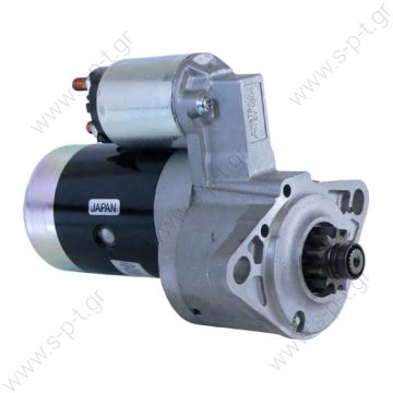 ΜΙΖΑ   MITSUBISHI  M2T63371 KOMATSU    Voltage / Power:	12V 2.0 Kw Pulley / Drive:	Drive 12 Teeth Product Type:	Starter Motor Product Application:	Komatsu Various Equipment Replacing M2T63371 Lucas LRS1415  PERKINS  O.E.M 185086510 Ford Tractor,Bobcat 