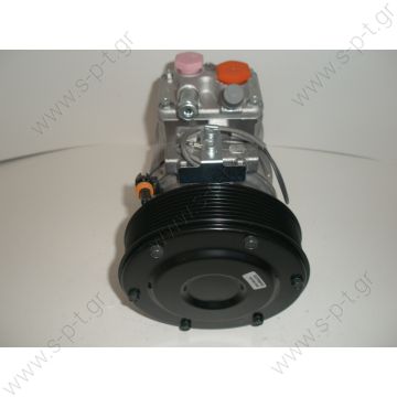 447100-2380  DCP99510, DENSO   ΚΟΜΠΡΕΣΕΡ A/C ΤΡΑΚΤΕΡ- ΜΗΧΑΝΗΜΑΤΩΝ    CONSTRUCTION EQUIPMENT, AGRICULTURA Denso Compressor & Clutch John Deere OEM# RE46609   COMPRESSOR, N-DENSO 10PA17C JOHN DEERE, 12V 145MM 8PV R134A, DUST COVER  - 