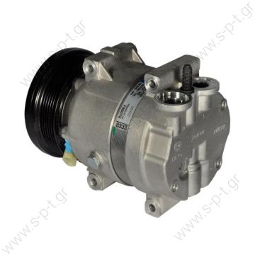 95954670     ΚΟΜΠΡΕΣΕΡ   A/C CHEVROLET   DAEWOO AVEO, KALOS, LACETTI, NUBIRA  Delphi (harrison) OEM  TYPE : V5  CHEVROLET LACETTI Depuis 03.2005 DAEWOO LACETTI   02.2004     CHEVROLET : 95954670 DAEWOO : 95966792 Corresponding OEM codes: 95954670 95966792