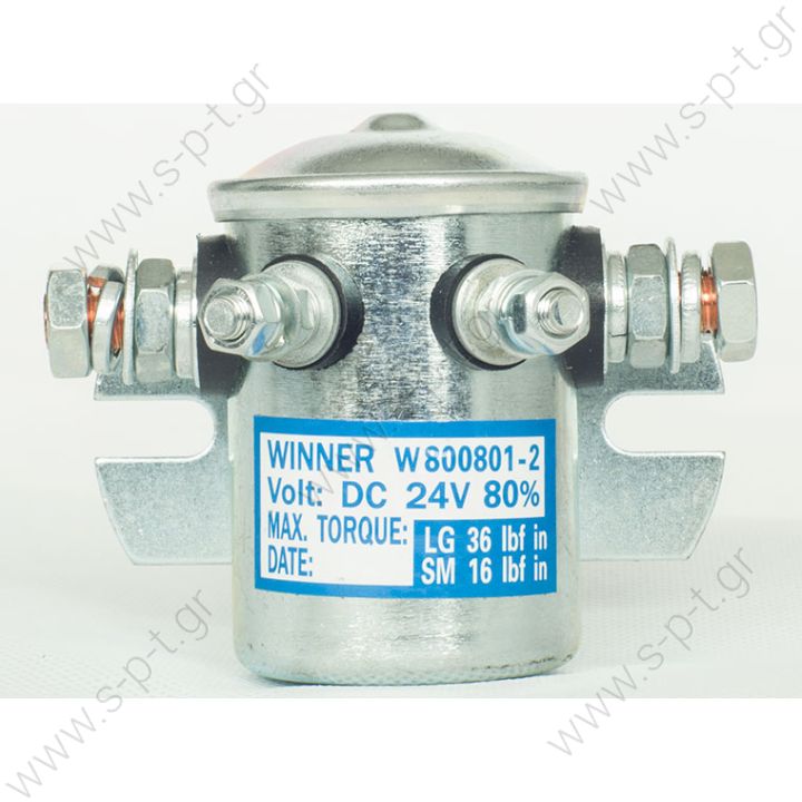 Main Circuit Voltage Rating: 12V / 24V DC