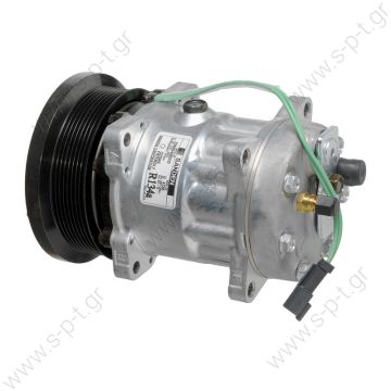 40405231  ΣΥΜΠΙΕΣΤΗΣ CATERPILLAR 24V SD7H15 138 PV8  24V    COMPRESSOR, NEW, SANDEN 7H15, CATERPILLAR, U4726 24V 8PV 133mm, REAR PAD NCSU  Fix R134a Sanden 4487 CATERPILLAR 141-9676   OEM  1149487 - 1416155 - 1419616 - 1769676 - 2180234 - 4487 - 4726   - 