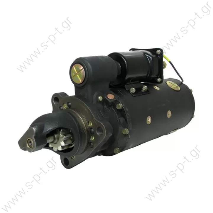 ΜΙΖΕΣ  B1109642- ΜΙΖΑ 24V 9Kw 11Δ CATERPILAR 50MT 6ΠΟΛ. ΚΟΝΤΗ  - Delco style 50MT 24v 11t DD - Direct Drive, CW rotation This is the most common Delco 50MT starter. Housing Rotation Varies Between OE Numbers.  It has 5/8” mounting holes.