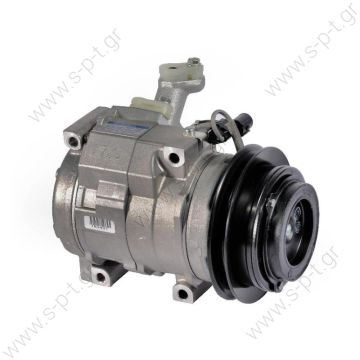 98949 (97949) COMPRESSOR NEW MAKE - MODEL MITSUBISHI - PAJERO III (3.2 DI-D) Compressor - DENSO MODEL - 10S17C DIAMETER WHEEL - 134mm NUMBER PK -1 MR568289, MR500876 Power supply	12 V Manufacturer	Denso Pulley diameter [mm]	130 Number CP	1 - 