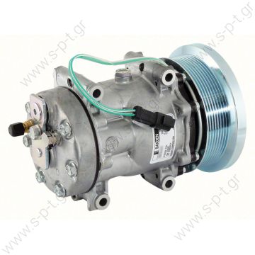 U 4131   U 4769   SANDEN SD7H15     ΚΟΜΠΡΕΣΕΡ   A/C  CAT  163-0872, 394-9671 1630872 - 3949671 - 4301 - 4769 SANDEN 4355 Caterpillar OEM# 277-7245  CATERPILLAR SANDEN SD7H15 24V PV8   SANDEN SD7H15 U4769 CATERPILLAR, 24V 133mm 8PV R134a US PAD,  - 