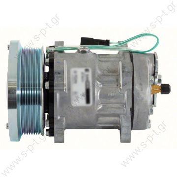 40405231  ΣΥΜΠΙΕΣΤΗΣ CATERPILLAR 24V SD7H15 138 PV8  24V    COMPRESSOR, NEW, SANDEN 7H15, CATERPILLAR, U4726 24V 8PV 133mm, REAR PAD NCSU  Fix R134a Sanden 4487 CATERPILLAR 141-9676   OEM  1149487 - 1416155 - 1419616 - 1769676 - 2180234 - 4487 - 4726   - 