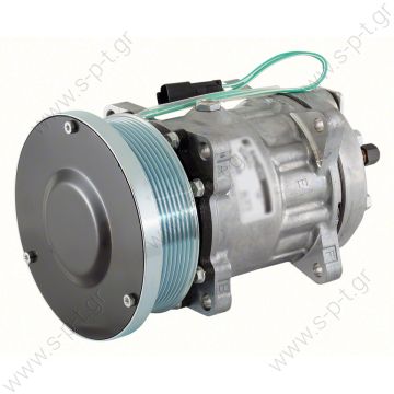 40405231  ΣΥΜΠΙΕΣΤΗΣ CATERPILLAR 24V SD7H15 138 PV8  24V    COMPRESSOR, NEW, SANDEN 7H15, CATERPILLAR, U4726 24V 8PV 133mm, REAR PAD NCSU  Fix R134a Sanden 4487 CATERPILLAR 141-9676   OEM  1149487 - 1416155 - 1419616 - 1769676 - 2180234 - 4487 - 4726   - 