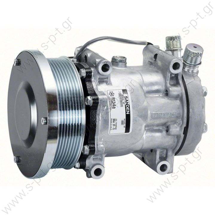 40405378 Compressors  Caterpillar OE: 4698 - AG522391 - RE68372 COMPRESSOR, SANDEN SD7H15 4698 LIEBHERR, 12V 133mm 8PV R134a VERT O-RING, DIRECT MOUNT NCSU  
