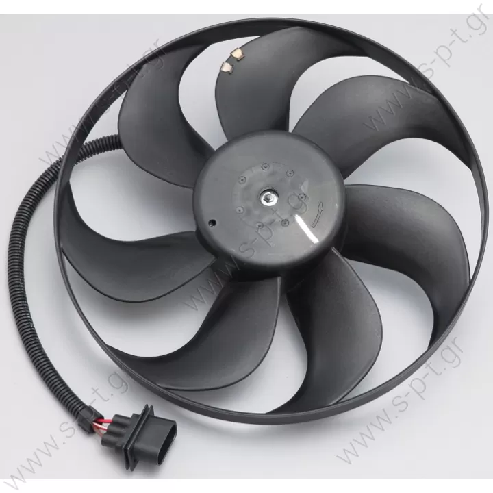 6X0959455C  VW Lupo New Beetle Polo / radiator blower fan electric fan motor new (6X0959455C)  Item Number 	6X0-959-455C   Primary Fan Assembly - 345MM  