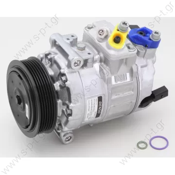 40440103   ΣΥΜΠΙΕΣΤΗΣ A/C     SKODA Octavia  DCP32045  COMPRESSOR, DENSO 7SEU17C VW GOLF, JETTA, 01/03-12/13 4 CYL & V6 110mm 6PV NCSU        Compressor Denso complete TYPE : 7SEU17C     1K0820803F , 1K0820859E , 1K0820859M , 1K0820859S , 4B0260805H - 