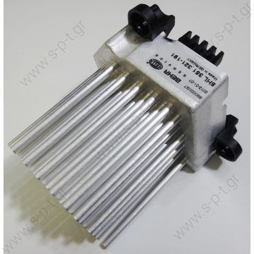5HL 351 321-191 / BMW  ΑΝΤΙΣΤΑΣΗ ΚΑΛΟΡΙΦΕΡ     BMW E46 X3 E83 / HELLA BEHR made blower register new (64116920365)  Ρυθμιστής ανεμιστήρα θαλάμου επιβατών Bmw 3 (E46), X3 - 