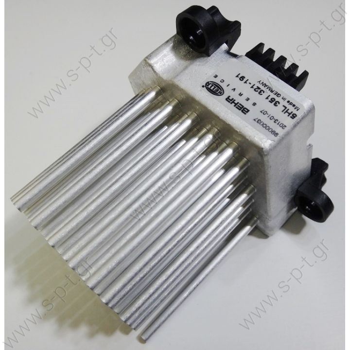 5HL 351 321-191 / BMW  ΑΝΤΙΣΤΑΣΗ ΚΑΛΟΡΙΦΕΡ     BMW E46 X3 E83 / HELLA BEHR made blower register new (64116920365)  Ρυθμιστής ανεμιστήρα θαλάμου επιβατών Bmw 3 (E46), X3