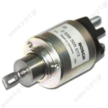 BOSCH 2339305051  ΜΠΟΥΤΟΝ ΜΙΖΑΣ  Magnetic switch, starter BOSCH 2339305051 STARTER MOTOR SOLENOID 12V FOR BOSCH 0001109205, CITROEN, FIAT DUCATO, PEUGEOT BOXER, FORD TRANSIT   STARTER MOTOR SOLENOID  Voltage 12,  - 