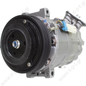 58516 (57516)  ΣΥΜΠΙΕΣΤΗΣ SANDEN   PXV16    COMPRESSOR SANDEN FIX R134A   OPEL - VECTRA C (1.8) SIGNUM (1.8) Compressor - SANDEN MODEL - PXV16  SAAB 9-3 1.8 2.0 2.2 T 16v 88784   OE codes: 6854007   OPEL : 22861236   - 