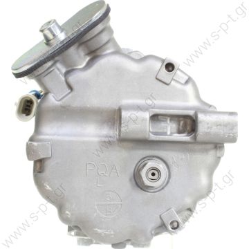 58516 (57516)  ΣΥΜΠΙΕΣΤΗΣ SANDEN   PXV16    COMPRESSOR SANDEN FIX R134A   OPEL - VECTRA C (1.8) SIGNUM (1.8) Compressor - SANDEN MODEL - PXV16  SAAB 9-3 1.8 2.0 2.2 T 16v 88784   OE codes: 6854007   OPEL : 22861236   - 