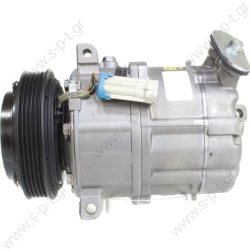 58516 (57516)  ΣΥΜΠΙΕΣΤΗΣ SANDEN   PXV16    COMPRESSOR SANDEN FIX R134A   OPEL - VECTRA C (1.8) SIGNUM (1.8) Compressor - SANDEN MODEL - PXV16  SAAB 9-3 1.8 2.0 2.2 T 16v 88784   OE codes: 6854007   OPEL : 22861236   - 