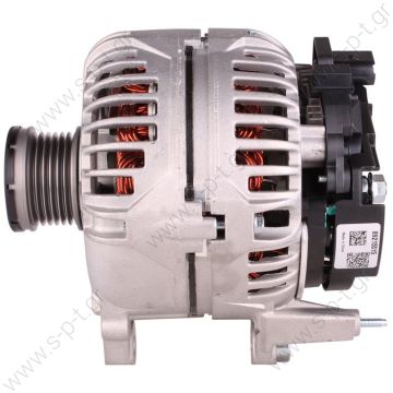 0124525545,   BOSCH ΔΥΝΑΜΟ VAG 12V 140A  VW GOLF VI 1,2 TSI  VW GOLF PLUS (5M1, 521) 1.2 TSI 11 / 09-> 02/14 105 HP Audi A3 1.2 Tfsi   VW TIGUAN   SKODA 03F 903 023 D (03F903023D)  AUDI  A1/A3/FABIA 1.6/2.0TDI 140A 56PVF6 [Lin2-D] - 