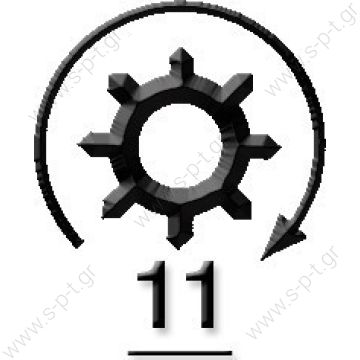 VALEO D7R28  ΜΙΖΑ VA 12V 11Δ MERCEDES VITO\STRINTER (2,0KW)   ΜΙΖΑ 12V 2.2Kw 11Δ MERCEDES SPRINTER, VITO  2.0Kw/12V Mercedes C-KLASSE Sportcoupe C 220 CDI  Starter Valeo D7R28 D7R46 MERCEDES-BENZ, 2.0kW 12V Valeo - 