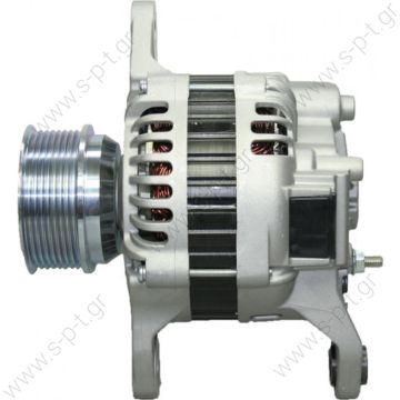 A004TR5391   MITSUBISHI    ΔΥΝΑΜΟ  VOLVO    28 V  110 A  8PV     5001867214 5001868213  7711497533 8200795452   Renault Magnum E.Tech Kerax 440 460 480 500 520 DXi13 John Deere   Volvo Renault John Deere, OEM: A4TR5591, Bosch No: 0986049350 - 