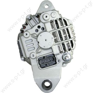 A004TR5391   MITSUBISHI    ΔΥΝΑΜΟ  VOLVO    28 V  110 A  8PV     5001867214 5001868213  7711497533 8200795452   Renault Magnum E.Tech Kerax 440 460 480 500 520 DXi13 John Deere   Volvo Renault John Deere, OEM: A4TR5591, Bosch No: 0986049350 - 