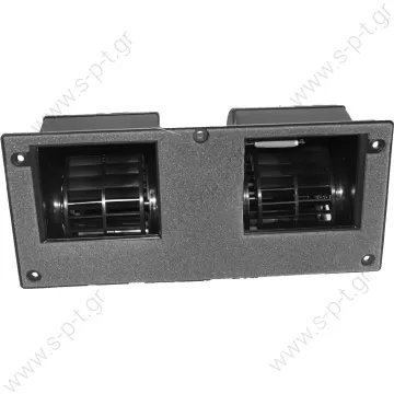 20220100  131-601-0402 ΤΟΥΡΠΙΝΑ ΣΑΛΙΓΚΑΡΟΣ ΔΙΠΛΟΣ  AURORA's Twin Radial Blower DRG 1200      Evaporator blower > Buses > MaN Neoplan Double blower Aurora DRG1200 24V, 3-speed  Re.: . 1316020014 , 1316020103 , 81779306063 - 